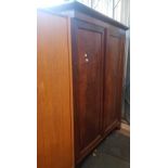 MAHOGANY GENTS WARDROBE