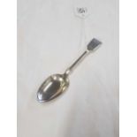 A VICTORIAN EXETER SILVER SPOON 1849, WR. SOBEY