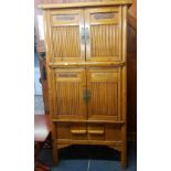 BAMBOO TALL CABINET