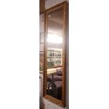 GILT FRAMED HALL MIRROR