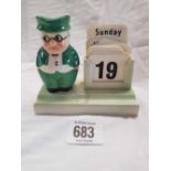 HUMMEL CALENDAR FIGURE IN GREEN