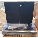 SANYO G2003 SOLD STATE STEREO MUSIC CENTRE WITH SPEAKERS