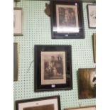 THREE ANTIQUE COLOUR PRINTS