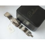 A gents metal wrist watch by Bellini in original box