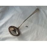 A George III soup ladle plain OE pattern. London 1810 by RC GS 190gms.