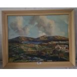 Irish school - "A landscape in Donegal" - 15.5" x 20"