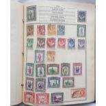 An AJAX peg album of Commonwealth stamps only - used - clean