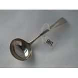 George III sauce ladle OE pattern. London 1805 by SH