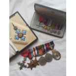 A group of WWII medals to Major John Magnus Grey with CBE, MBE, army emergency reserve with