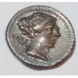Roman Republic. Silver denarius 89BC sear 247, high grade