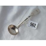 An early Victorian Exeter cream ladle 1837 by J. Osmont