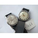 Two gents wrist watches (1 x Samson Datomaster with seconds sweep & calender dial, 1 x Bieriwatch