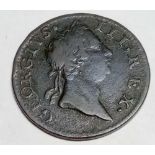 George III Irish half-penny 1769
