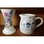 PURBECK GIFTS POOLE JUG AND VASE
