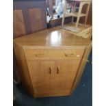 EG G-PLAN CORNER CUPBOARD WITH A DRAWER