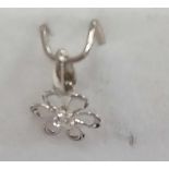 9CT WHITE GOLD BOXED CHARM