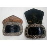 PAIR OF ANTIQUE STEEL CUT BUCKLES