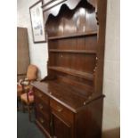 DRESSER WITH DRAWERS AND CUPBOARD