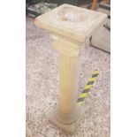 STONE TOOLS COLUMN, APPROX 3ft TALL