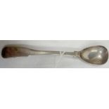 A GEORGE III SILVER EGG SPOON, LONDON 1805 BY E & F