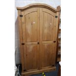 RUSTIC 2 DOOR WARDROBE