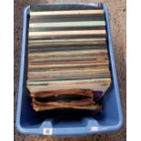 CARTON OF MISCELLANEOUS LP'S AND OLD 78'S