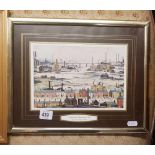 3 PRINTS OF INDUSTRIAL LANDSCAPE 1950'S, ETC