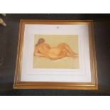 PICTURE OF NUDE RECLINING FEMALE