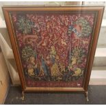 4 TAPESTRY FIRE SCREENS