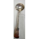VICTORIAN SILVER EXETER SALT SPOON 1847 BY EF