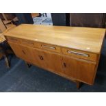 G-PLAN RETRO SIDEBOARD WITH 4 DRAWERS AND 4 CUPBOARD DOORS