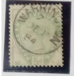 1883 5d fine c.d.s used SG193