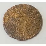 A Totnes Devon farthing token - 1653 - RARE