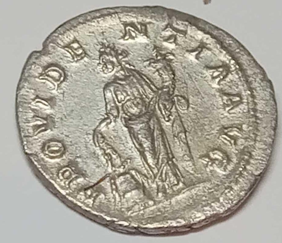 Roman Severus Alexander Donarius. S.7922, good medallic ef - Image 2 of 2