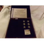 A Big Five gold coin set