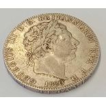 A George III Crown 1820