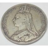 Victoria 1892 crown