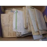 EXETER INTEREST a collection of documents & indentures relating to the Admiral Wine Bar (