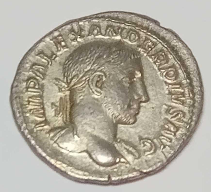 Roman Severus Alexander Donarius. S.7922, good medallic ef