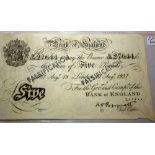 Another Peppiatt white £20 banknote Bernhard Nazi forgery