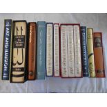 FOLIO SOCIETY Scenes of Medieval Life 3 vols.plus 9 others (12)