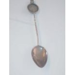An Edward I penny mounted in spoon