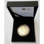 The 2008 UK Elizabeth £5 Piedfort Productions silver proof coin set - boxed - No: 587/2000