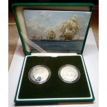 Nelson 2 (x5) coins piedfort set