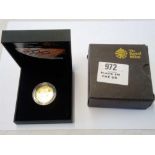 A Piedfort Productions £2 silver Olympic Games coin - boxed with paperwork