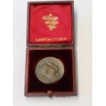 A boxed 1902 Coronation medal from Elkington