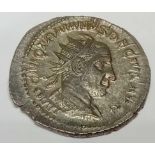 Roman Trajan Decius antoninianus. Dacia S.9368, extra fine