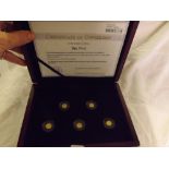 A Queen's Diamond Jubilee gold set