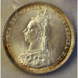 A shilling - 1887 - good condition