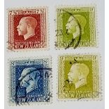 New Zealand SG 426, 427a, 429, 429c. Better values from G V definite set. Fine used. Cat £104